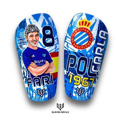 espinilleras-caricatura-fútbol-personalizada