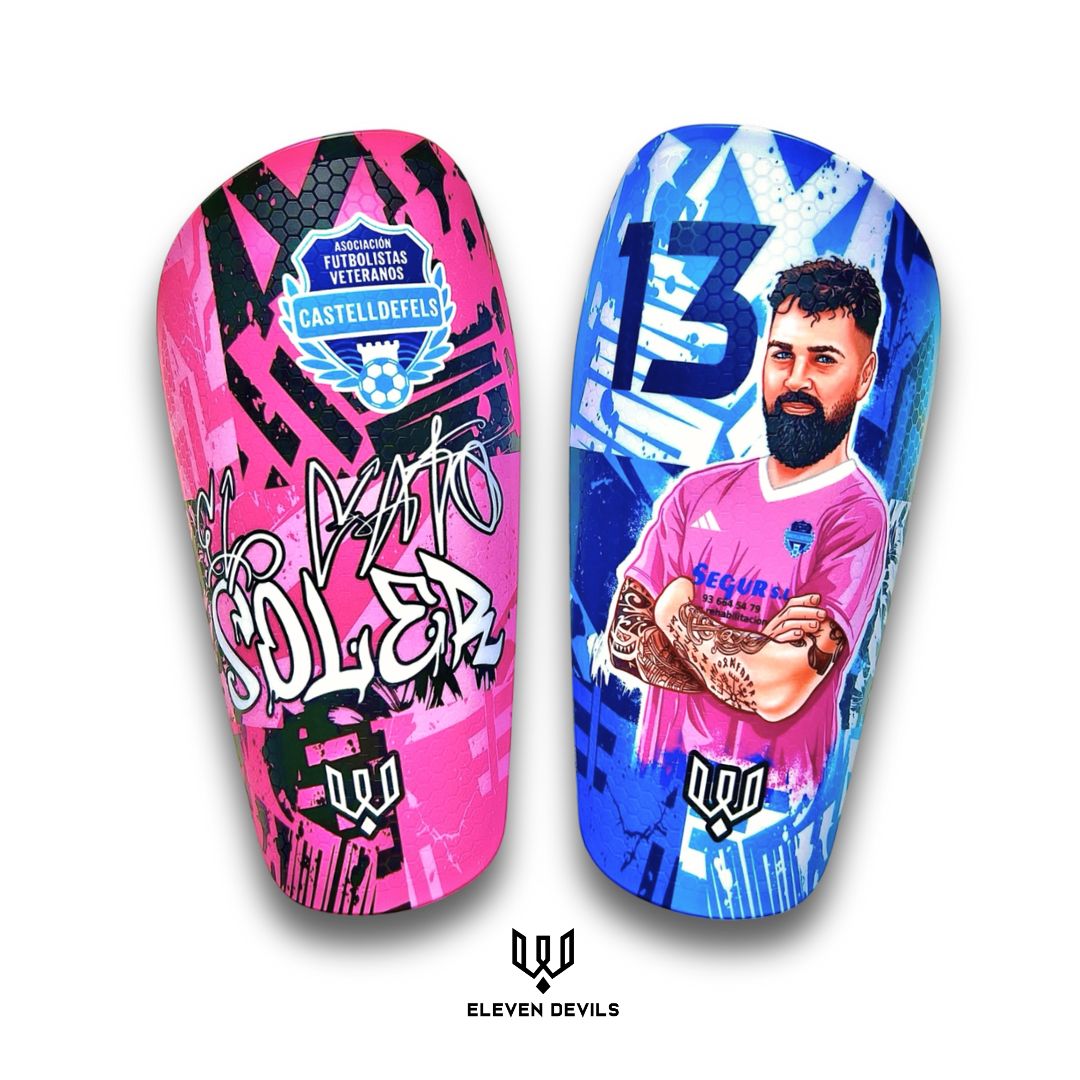 espinilleras-personalizadas-fútbol-caricatura-digital