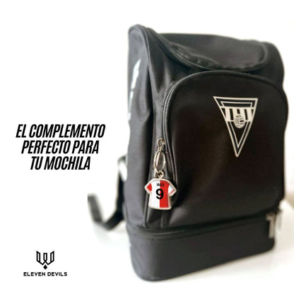 mochila-llavero-fútbol-camiseta-personalizado